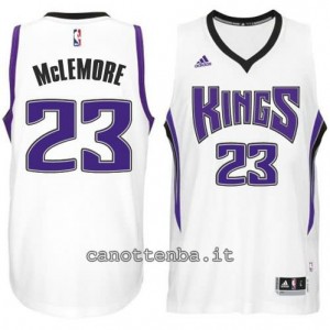 maglia ben McLemore #23 sacramento kings 2014-2015 bianca