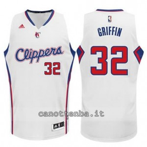 maglia blake griffin #32 los angeles clippers 2014-2015 bianca