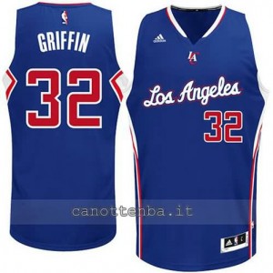 maglia blake griffin #32 los angeles clippers 2014-2015 blu