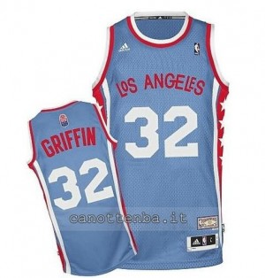 maglia blake griffin #32 los angeles clippers classico blu