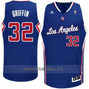 maglia blake griffin #32 los angeles clippers revolution 30 blu