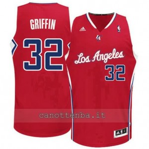 maglia blake griffin #32 los angeles clippers revolution 30 rosso