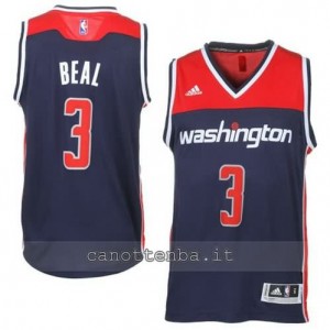 maglia bradley beal #3 washington wizards 2014-2015 blu