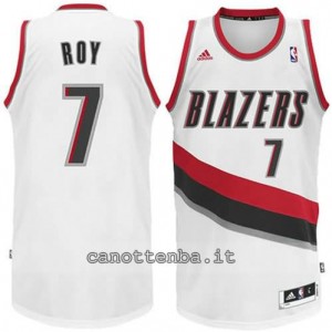 maglia brandon roy #7 portland trail blazers revolution 30 bianca