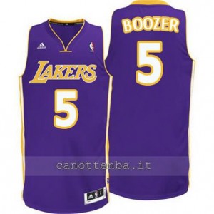 maglia carlos boozer #5 los angeles lakers revolution 30 porpora