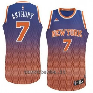 maglia carmelo anthony #7 new york knicks moda resonate