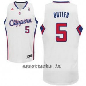 maglia carom butter #5 los angeles clippers revolution 30 bianca