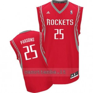 maglia chandler parsons #25 houston rockets revolution 30 rosso