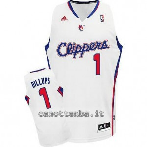 maglia chauncey billups #1 los angeles clippers revolution 30 bianca