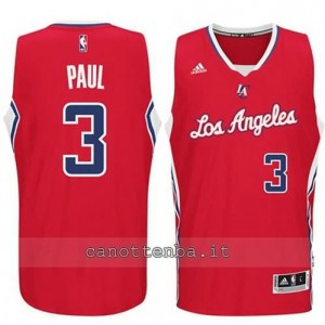 maglia chris paul #3 los angeles clippers 2014-2015 rosso