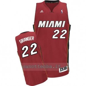 maglia danny granger #22 miami heat revolution 30 rosso