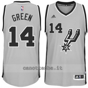 maglia danny green #14 san antonio spurs 2014-2015 grigio