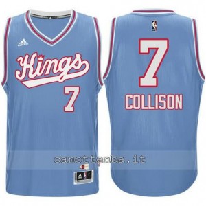 maglia darren collison #7 sacramento kings 198#5-1986 retro