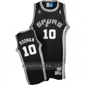 maglia dennis rodman #10 san antonio spurs soul nero