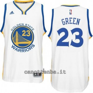 maglia draymond green #23 golden state warriors 2014-2015 bianca