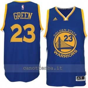 maglia draymond green #23 golden state warriors 2014-2015 blu