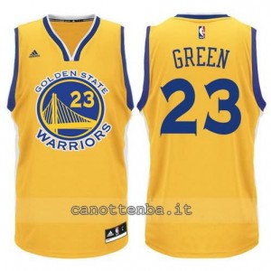 maglia draymond green #23 golden state warriors 2015-2016 giallo