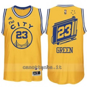 maglia draymond green #23 golden state warriors classico giallo