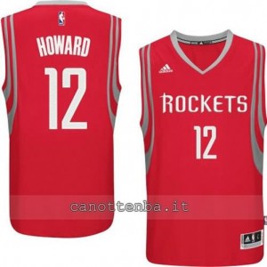 maglia dwight howard #12 houston rockets 2014-2015 rosso