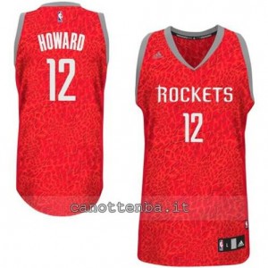 maglia dwight howard #12 houston rockets leopard