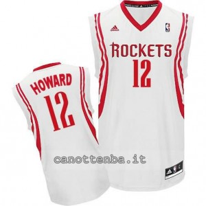 maglia dwight howard #12 houston rockets revolution 30 bianca