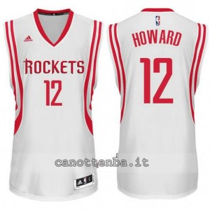 maglia dwight howard #12 houston rockets swingman bianca