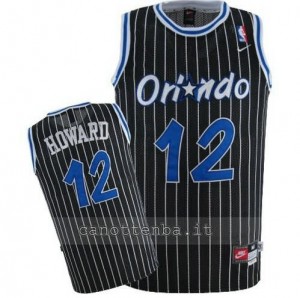 maglia dwight howard #12 orlando magic soul nero