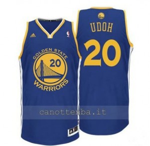 maglia ekpe udoh #20 golden state warriors revolution 30 blu