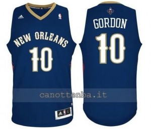 maglia eric gordon #10 new orleans pelicans revolution 30 blu