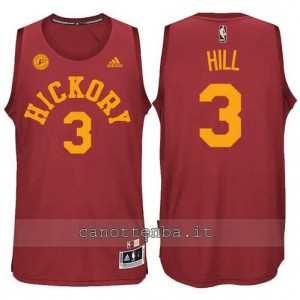 maglia george hill #3 indiana pacers hickory rosso
