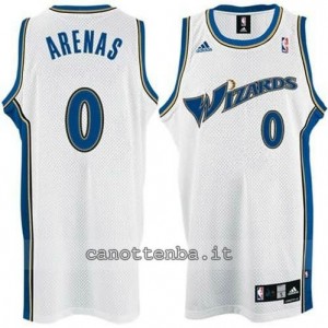 maglia gilbert arenas #0 washington wizards bianca