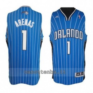 maglia gilbert arenas #1 orlando magic revolution 30 blu