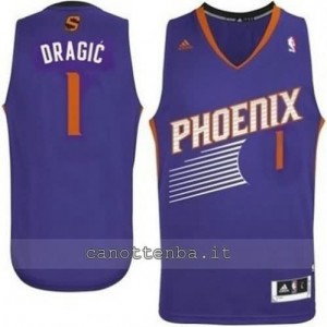 maglia goran dragic #1 phoenix suns revolution 30 porpora