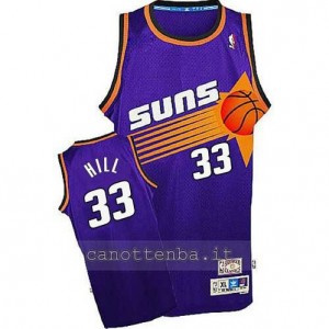 maglia grant hill #33 phoenix suns classico porpora