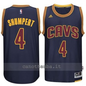 maglia iman shumpert #4 cleveland cavaliers 2014-2015 blu