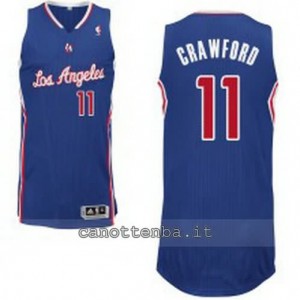 maglia jamal crawford #11 los angeles clippers revolution 30 blu