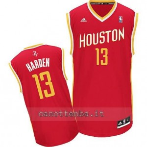 maglia james harden #13 houston rockets revolution 30 rosso