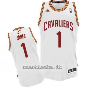 maglia james jones #1 cleveland cavaliers revolution 30 bianca