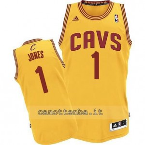 maglia james jones #1 cleveland cavaliers revolution 30 giallo