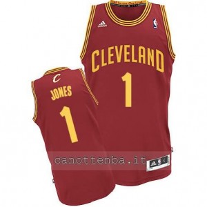 maglia james jones #1 cleveland cavaliers revolution 30 rosso