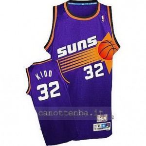 maglia jason kidd #32 phoenix suns classico porpora