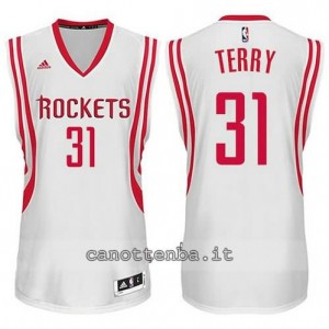 maglia jason terry #31 houston rockets 2014-2015 bianca