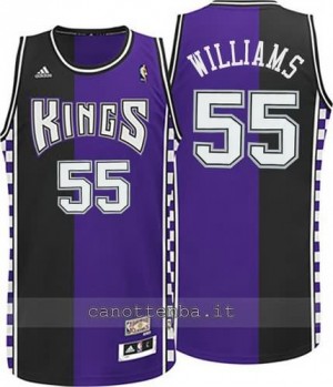 maglia jason williams #55 sacramento kings moda classico