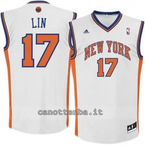 maglia jeremy lin #17 new york knicks revolution 30 bianca