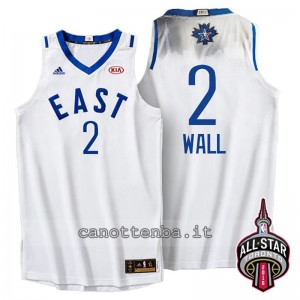 maglia john wall #2 nba all star 2016 bianca