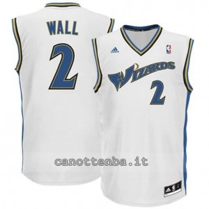 maglia john wall #2 washington wizards revolution 30 bianca