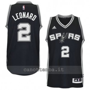 maglia kawhi leonard #2 san antonio spurs 2014-2015 nero