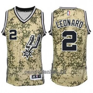 maglia kawhi leonard #2 san antonio spurs camo