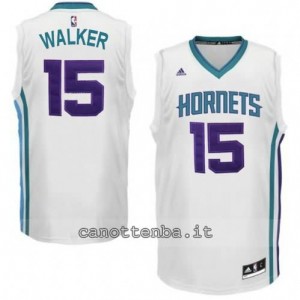 maglia kemba walker #15 charlotte hornets bianca