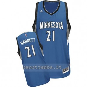 maglia kevin garnett #21 minnesota timberwolves 2014-2015 blu